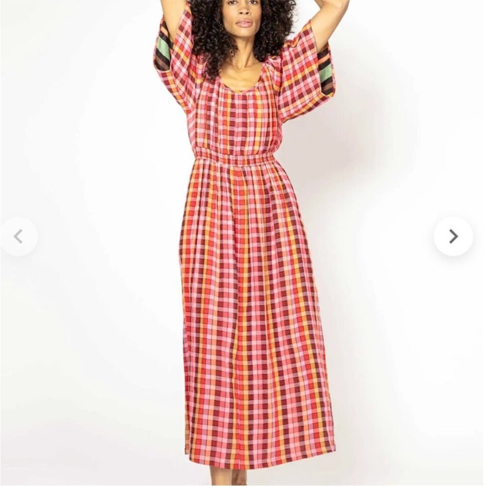 Ace and Jig Wonder dress in ruby.